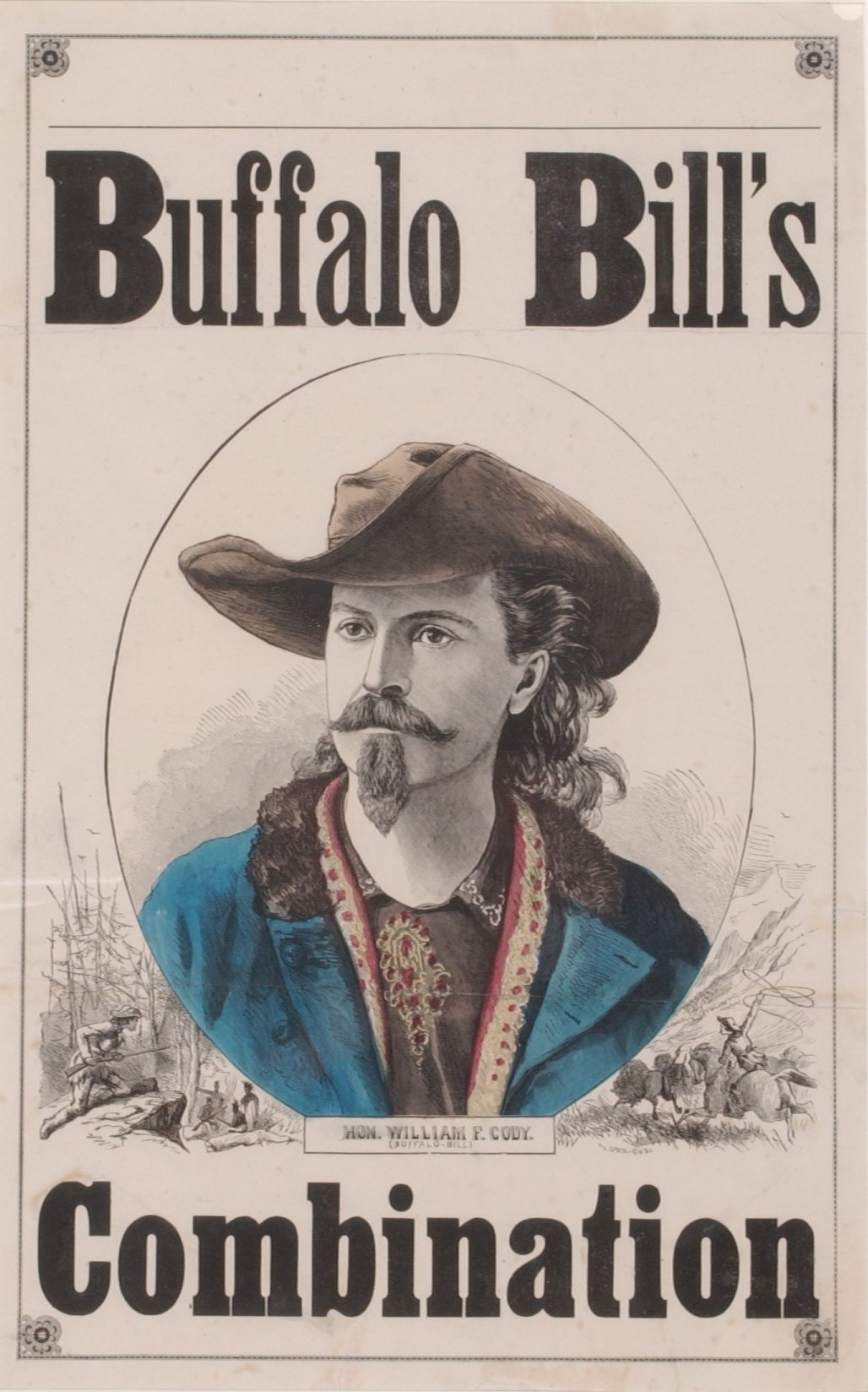 Buffalo Bill's Combination poster.