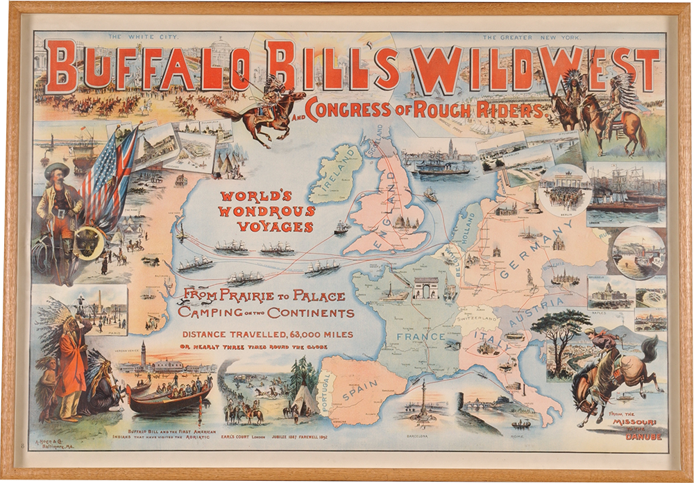 Buffalo Bill's Wild West Poster.