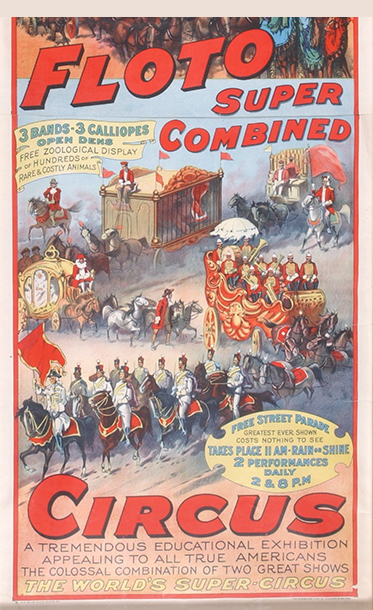 Sells-Floto Circus poster.